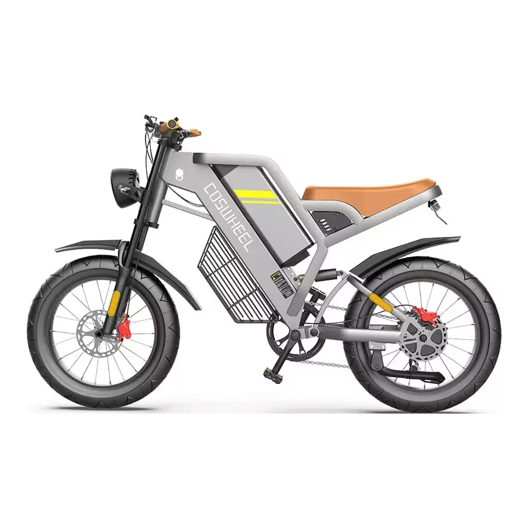 Poză de detaliu cu bicicleta electrică Coswheel GT20