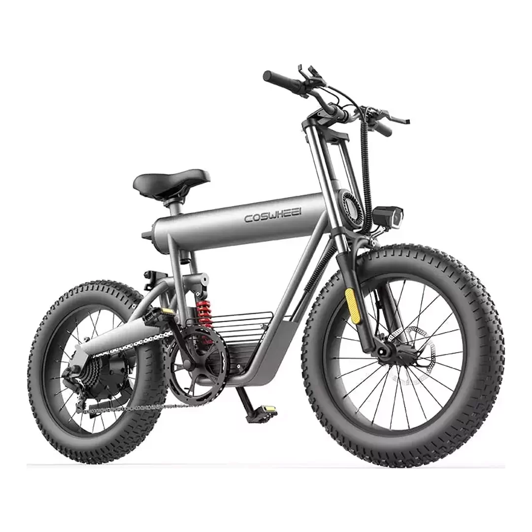 Poză de detaliu cu bicicleta electrică Coswheel T20