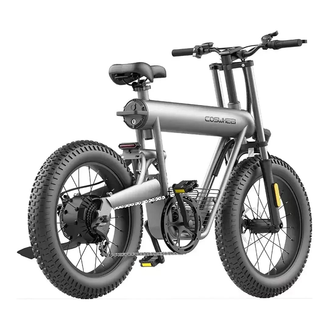 Poză de detaliu cu bicicleta electrică Coswheel T20