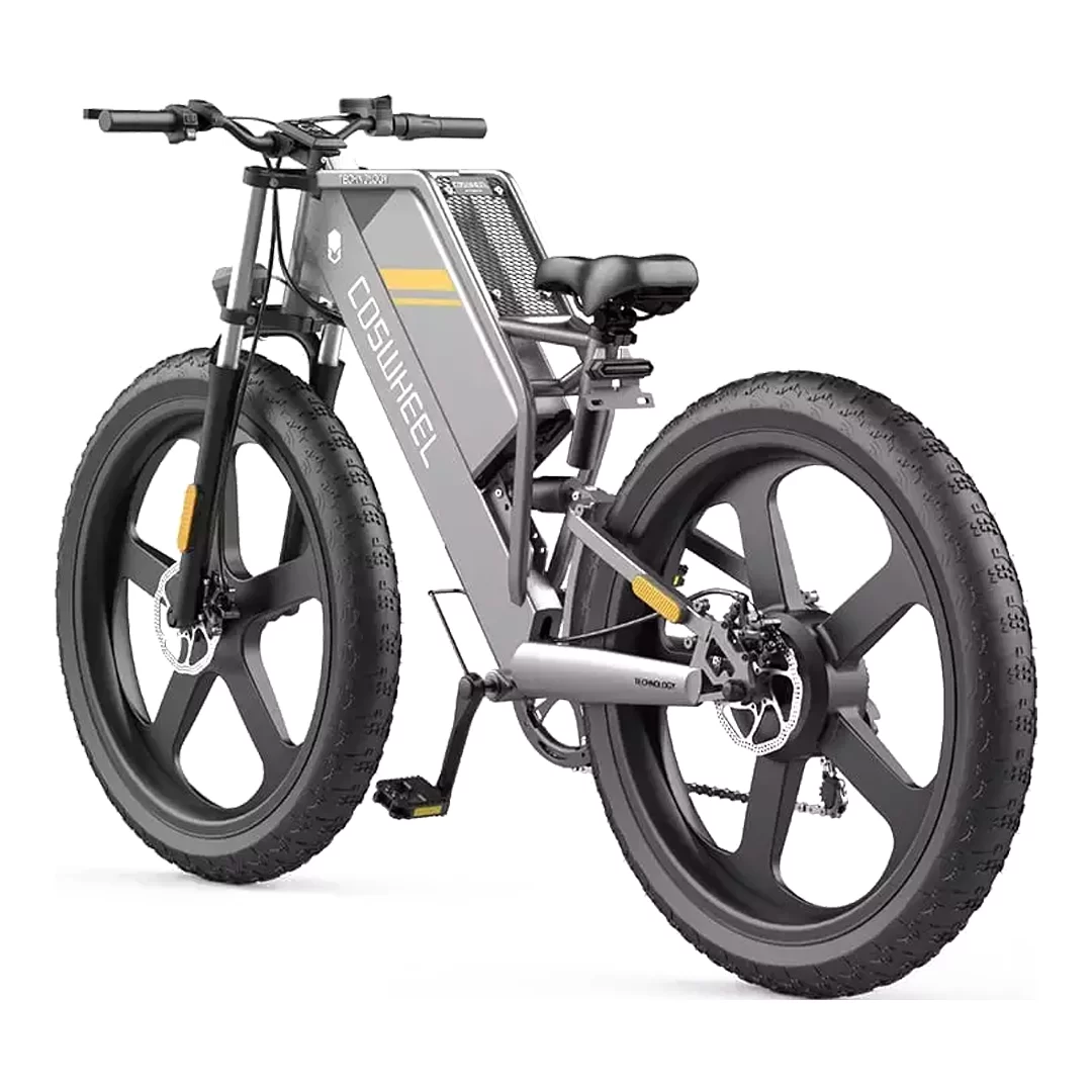 Poză de detaliu cu bicicleta electrică Coswheel T26